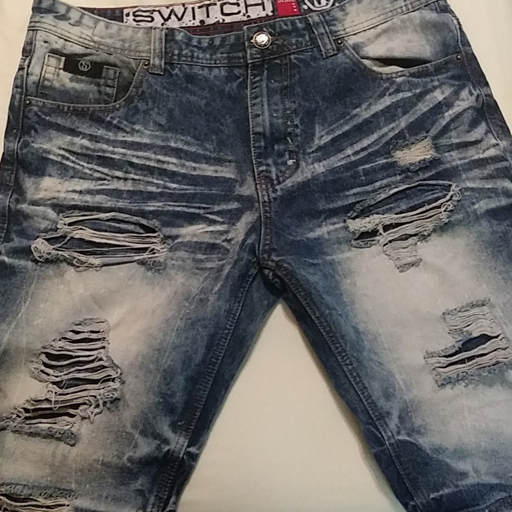 Switch premium denim jean shorts